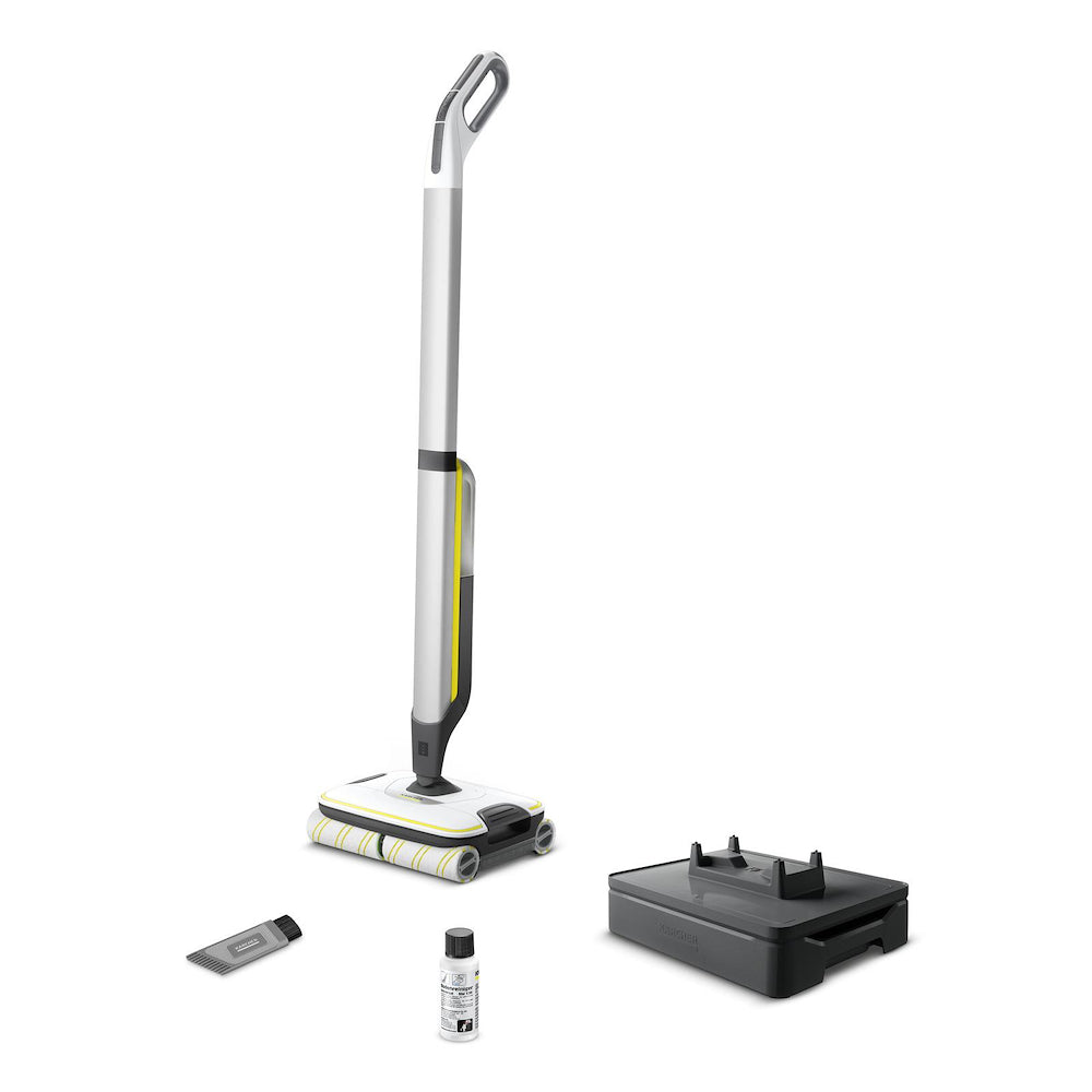 Karcher FC7CORDLESSBIANCO Lavapavimenti Cordless 0.4lt 25v 2spazzole Bianco