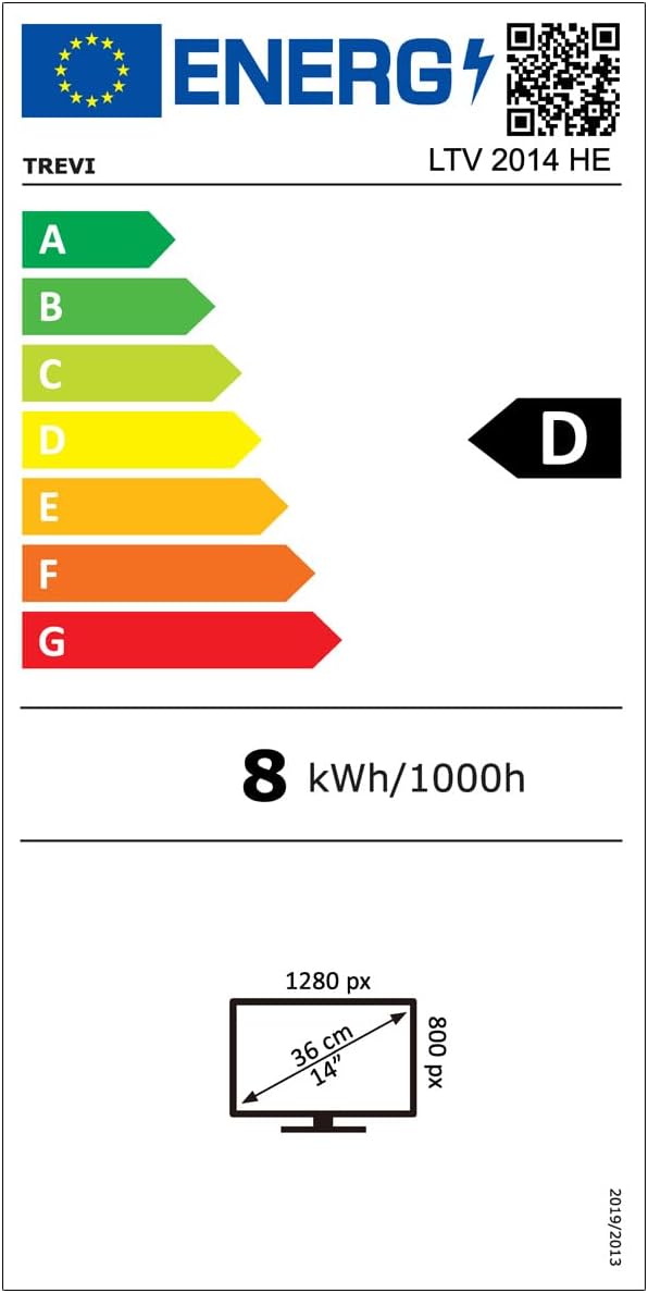 Trevi 2014HE00 Tv Led Portatile 14.1