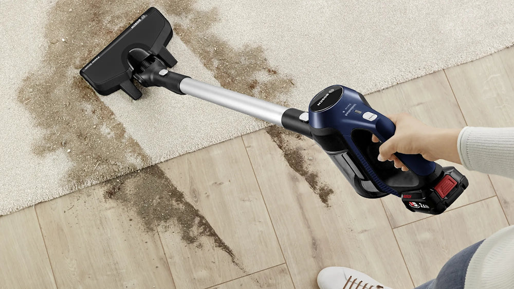 Bosch BCS611P4A Scopa Ric. S/sacco 0.3lt 18v Unlimited Blu