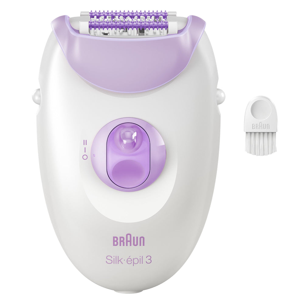 Braun SE3000 Epilatore 20pinze 2vel. Bianco/viola