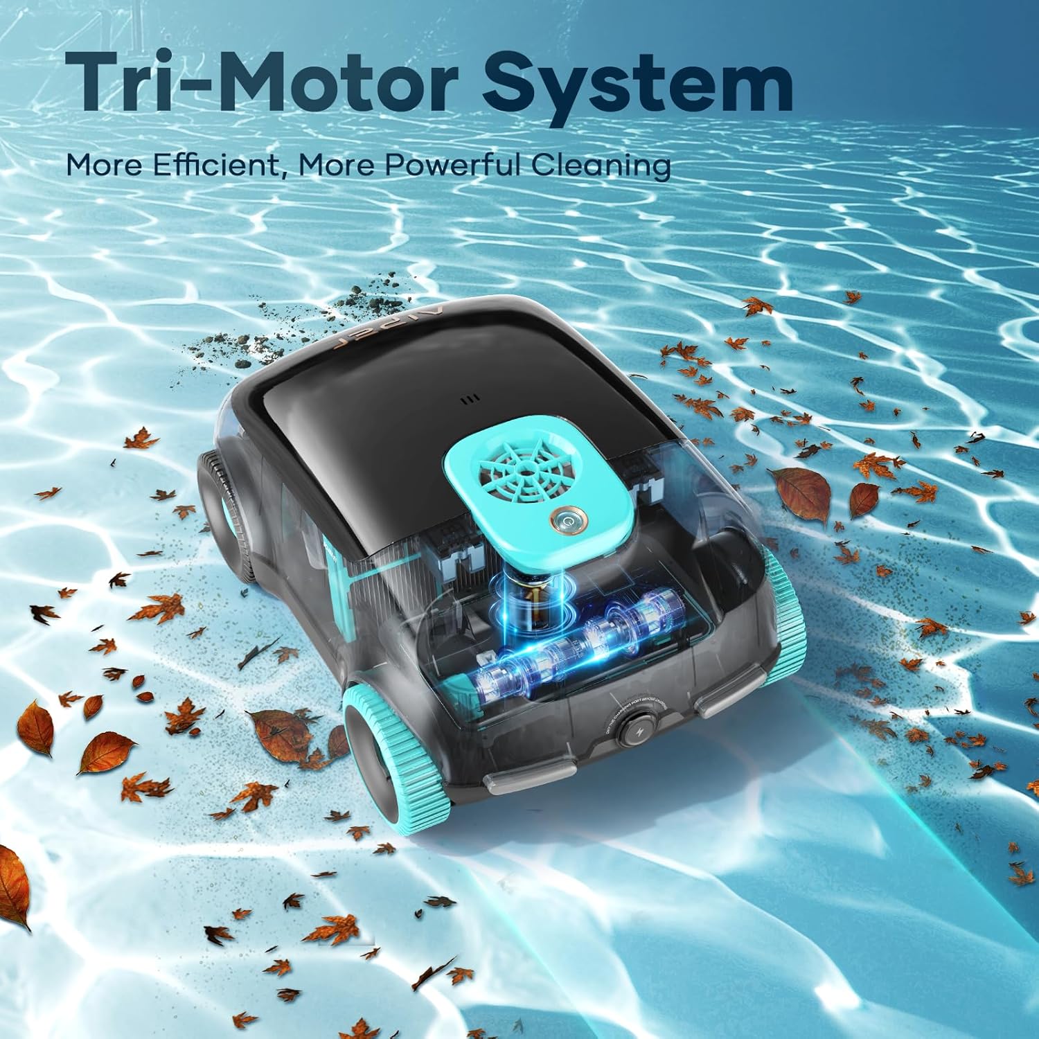 Aiper SCUBAE1 Robot Pulisci Piscina 10.8vdc 100mq Aut.100min