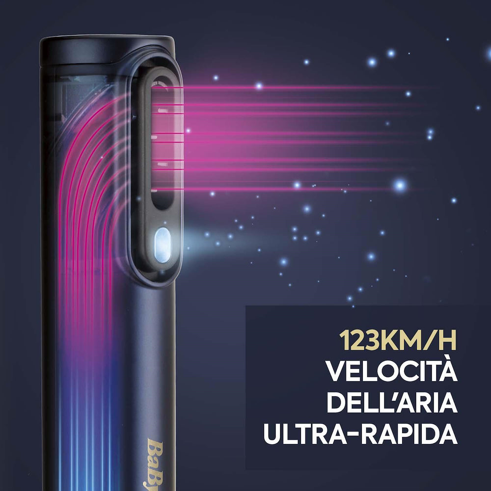 Babyliss AS6550E Asciugacapelli Multiuso 3in1 1600w 5temp. Air Wand