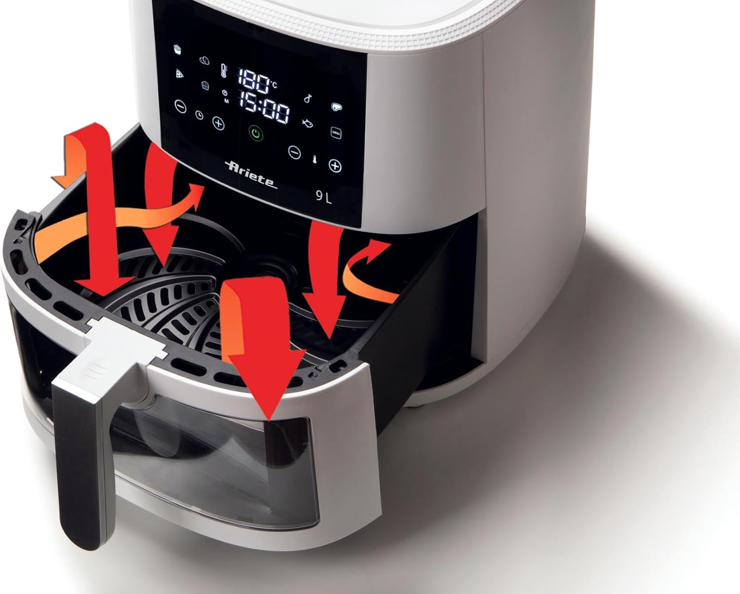 Ariete 4630 Friggitrice Ad Aria 1500w 9lt Bianco