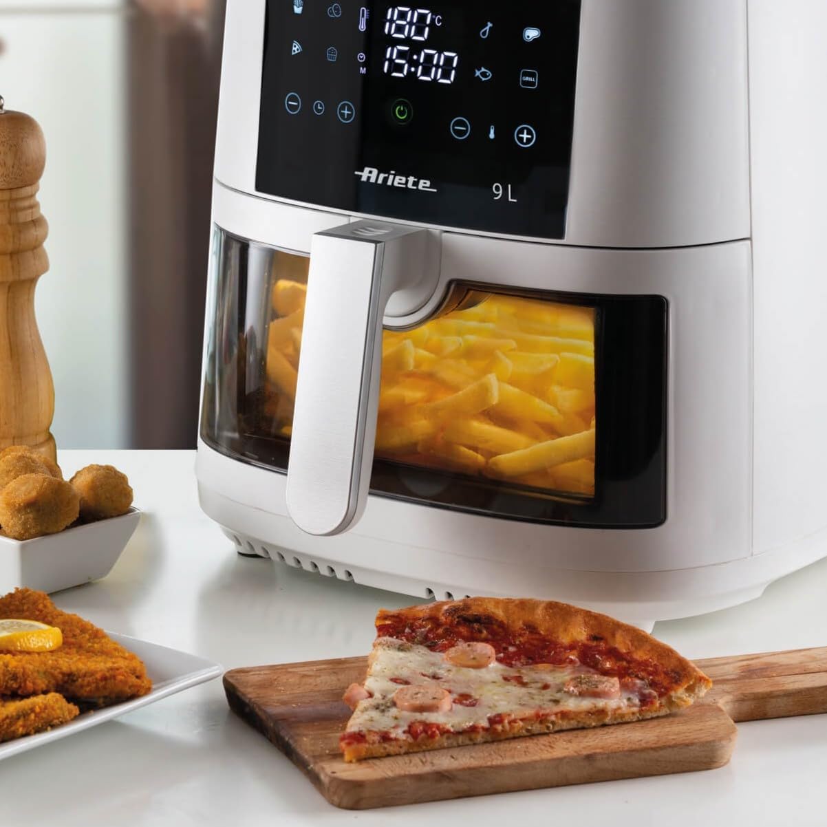 Ariete 4630 Friggitrice Ad Aria 1500w 9lt Bianco