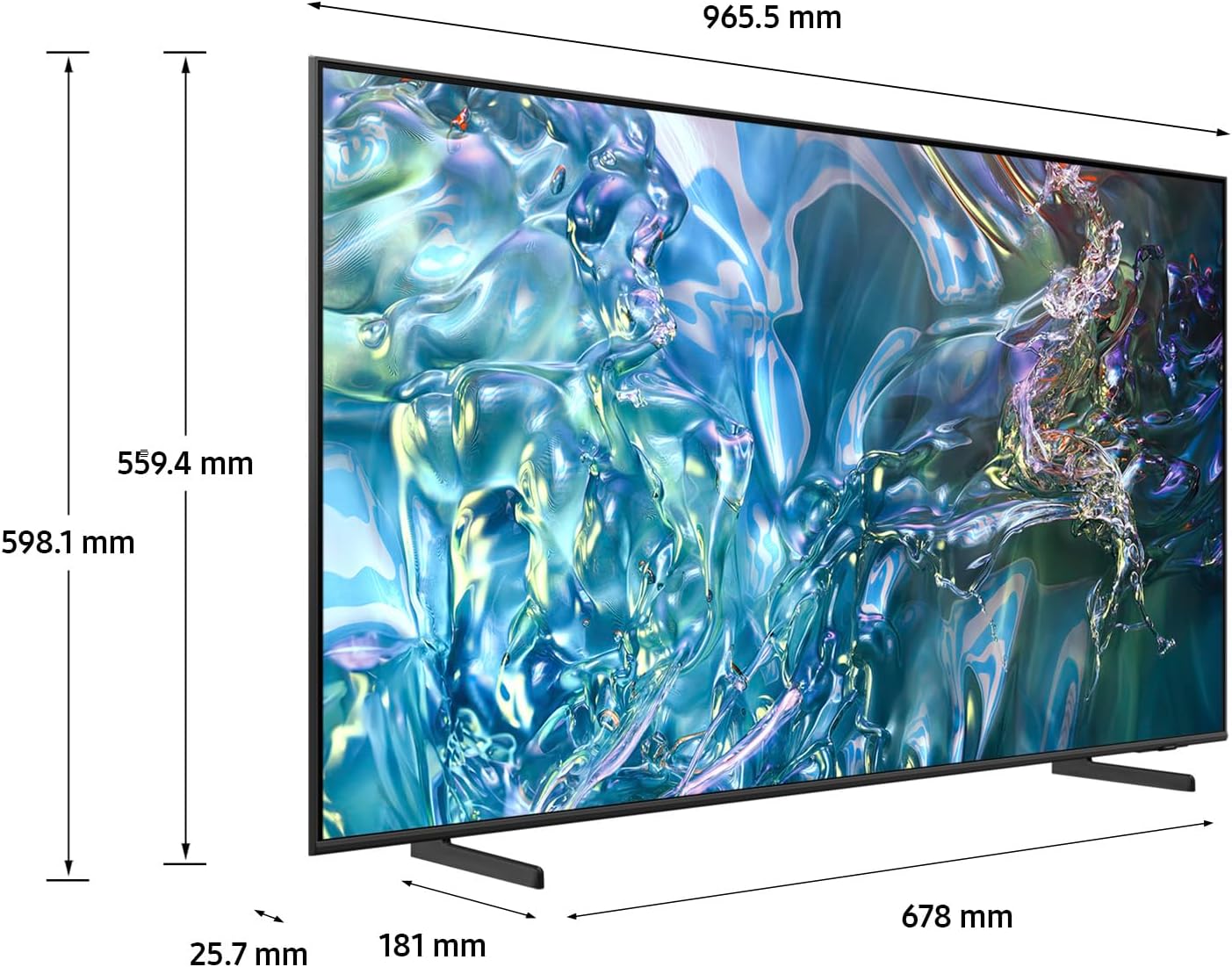 Samsung QE43Q60DAUXZT Tv Qled 43
