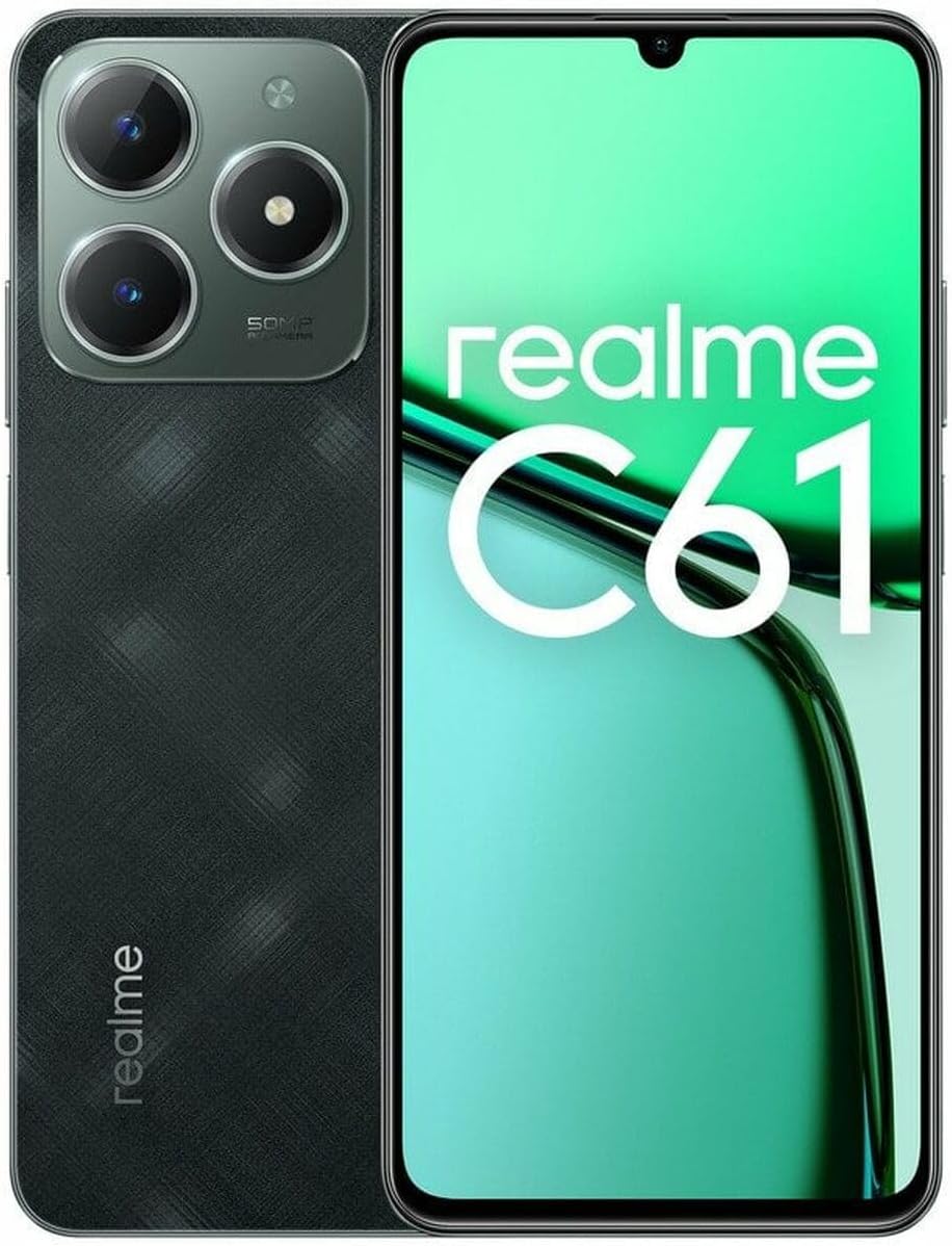 Realme C61256GBDARKGREEN Smartp.6.71