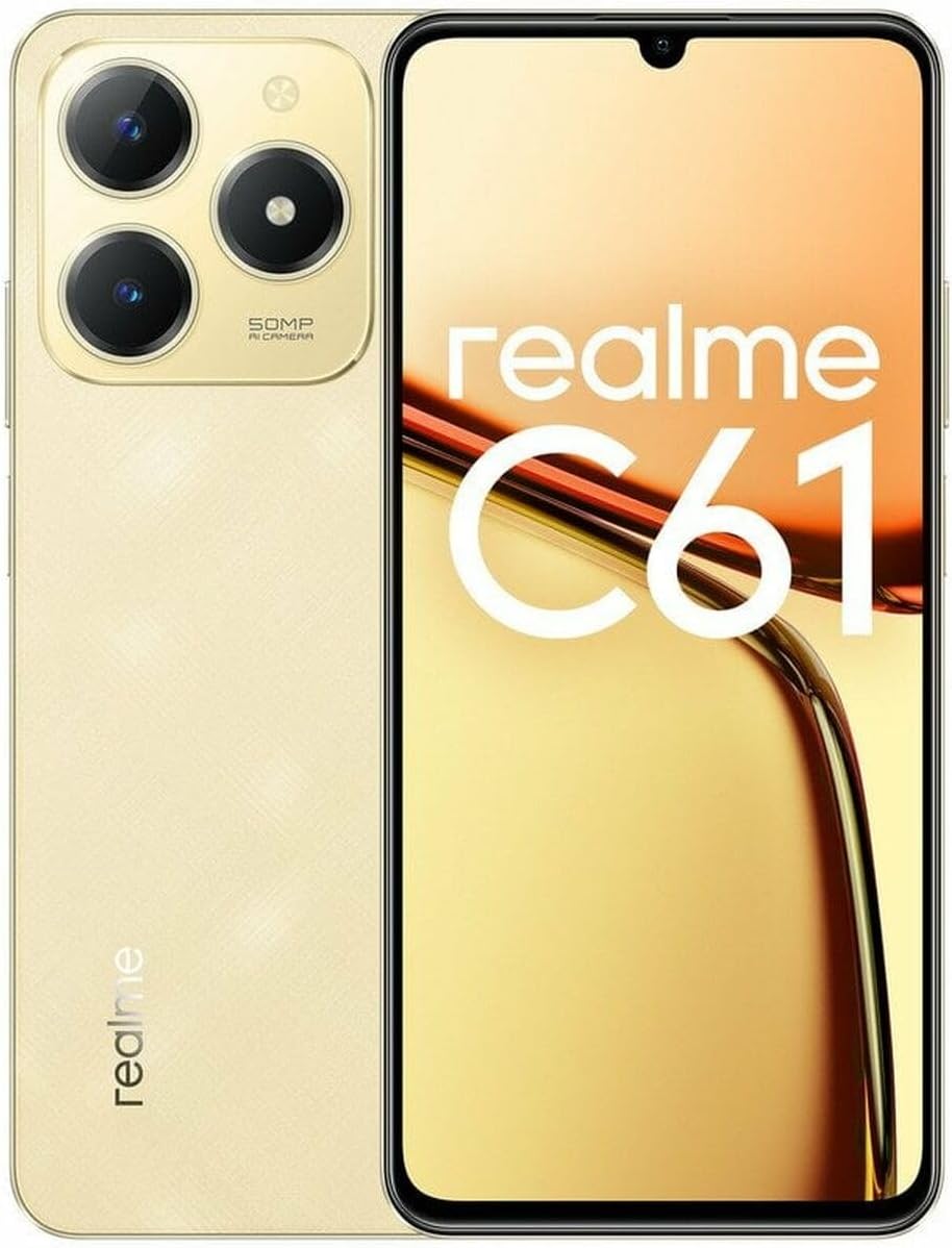 Realme C61256GBSPARKLEGOLD Smartp.6.71