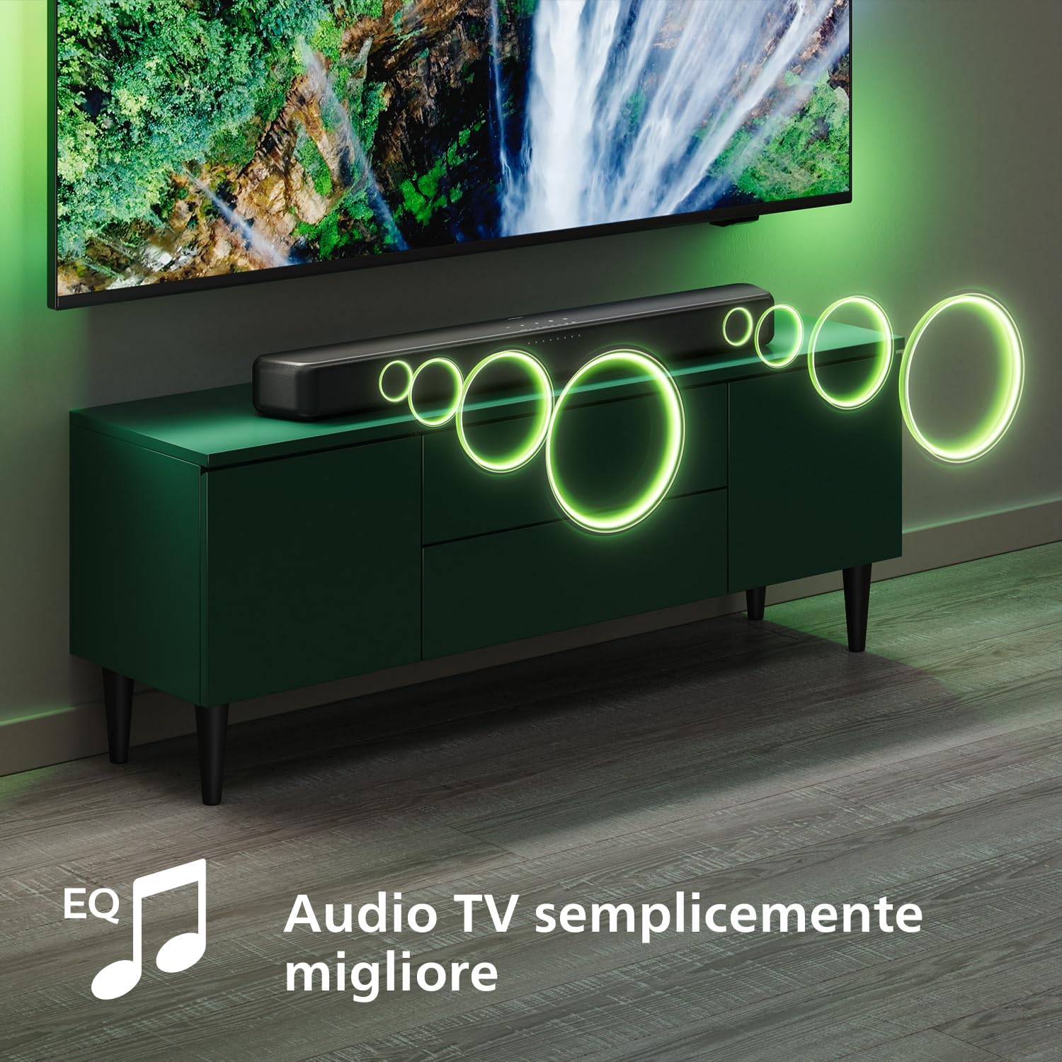 Philips TAB5109 Sound Bar 120w Hdmi Aux Usb Bt Nero