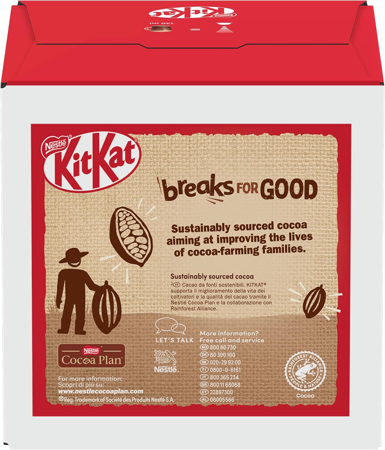 Nescafe 12581037 Capsule Caffe Dolce Gusto Kitkat 16pz