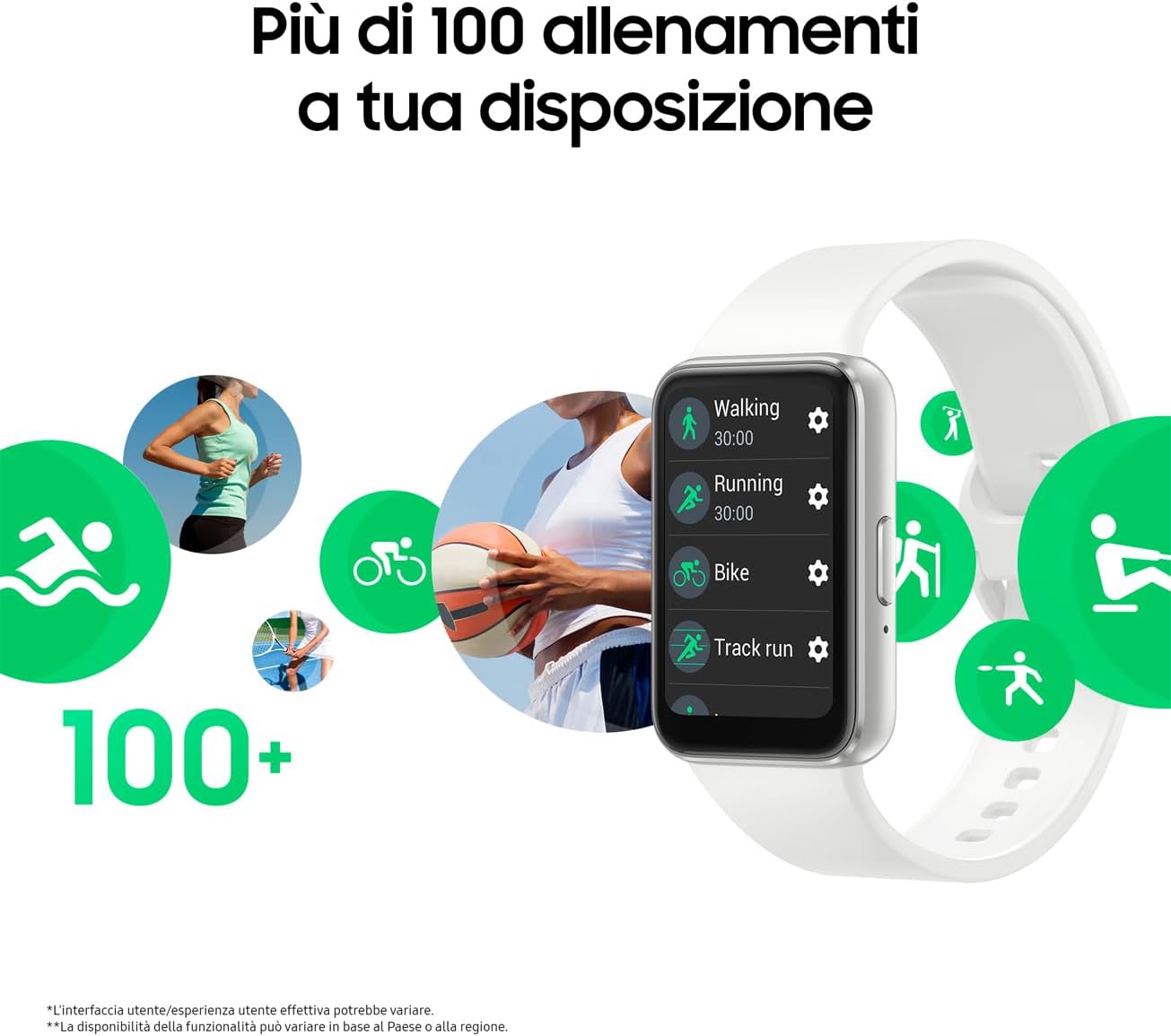 Samsung SMR390NZSAEUB Smart Watch 1.6