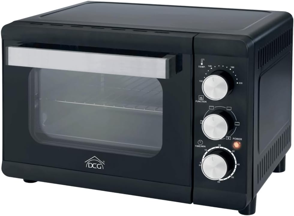 Dcg MBN24 Fornetto El. 1380w 24lt Vent.max230c Timer Nero