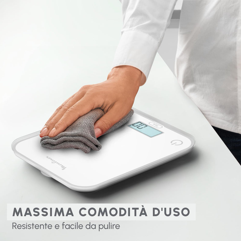Moulinex BN50U0 Bil.cucina 5kg/1gr Antigraffio Bianco Optiss