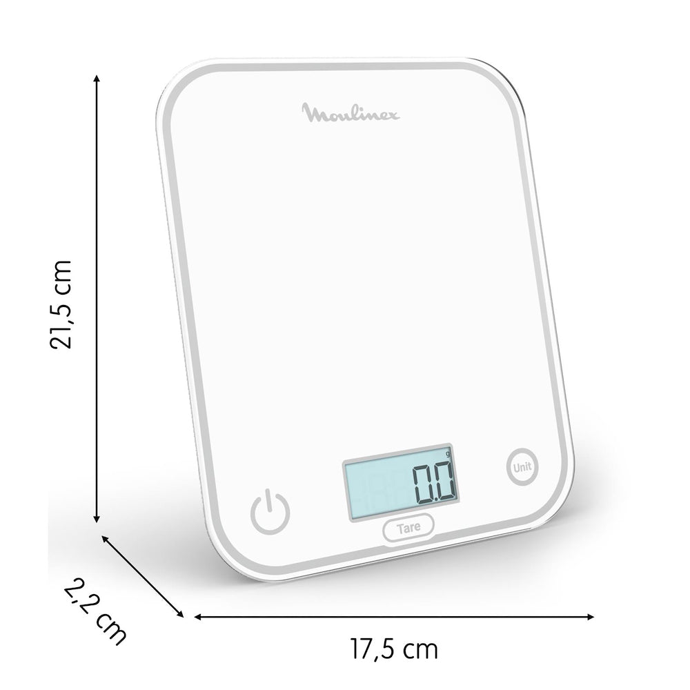 Moulinex BN50U0 Bil.cucina 5kg/1gr Antigraffio Bianco Optiss