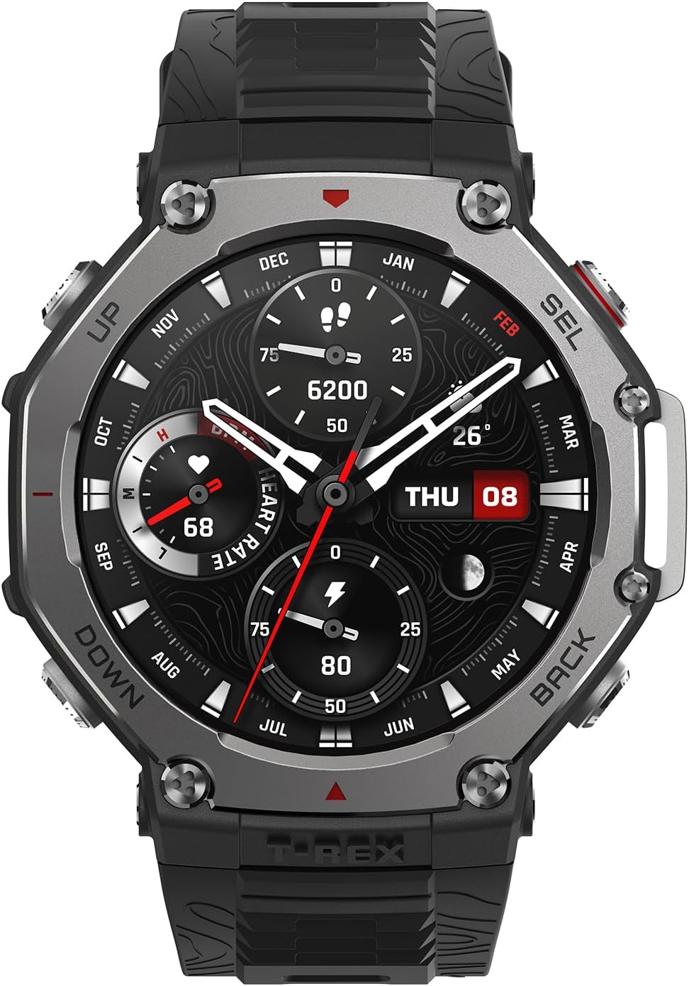 Amazfit TREX3ONYXBLACK Smart Watch 1.5