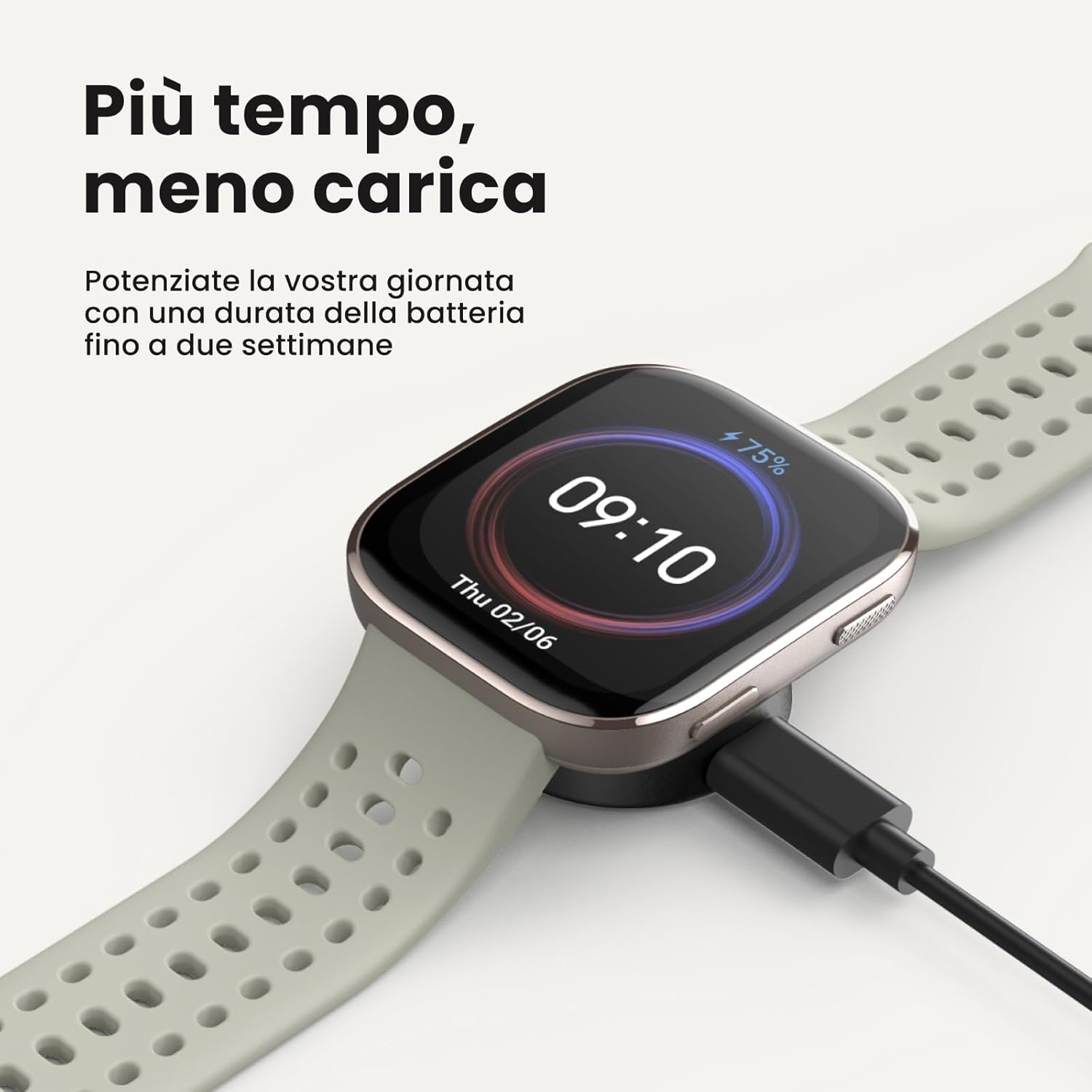 Amazfit BIP6CHARCOAL Smart Watch 1.97