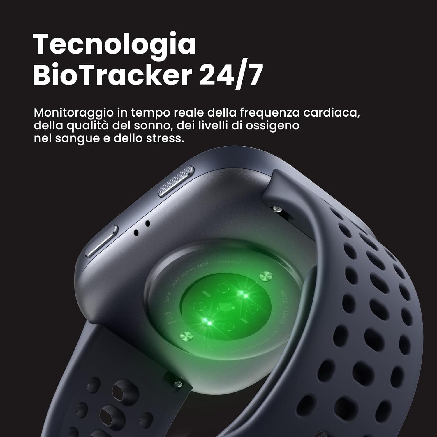 Amazfit BIP6CHARCOAL Smart Watch 1.97