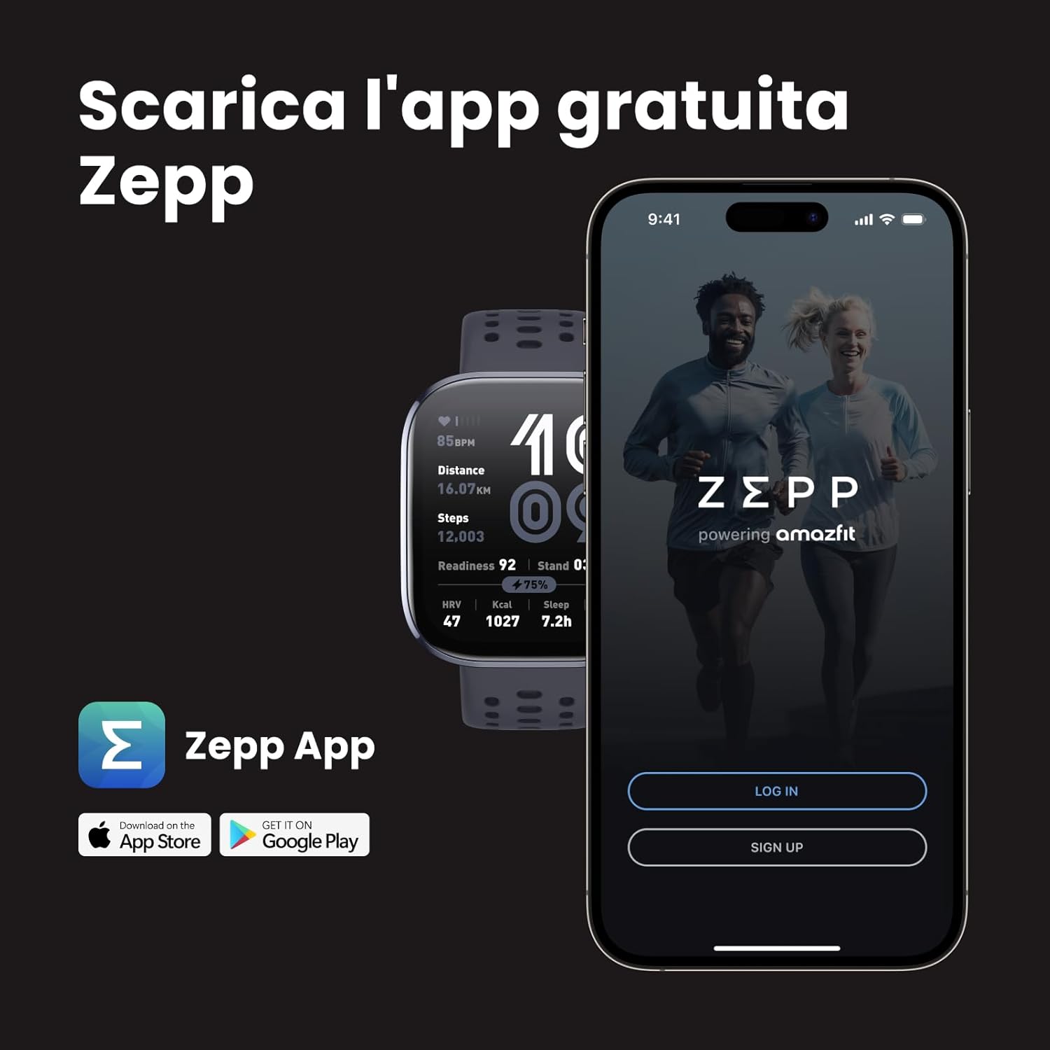 Amazfit BIP6CHARCOAL Smart Watch 1.97