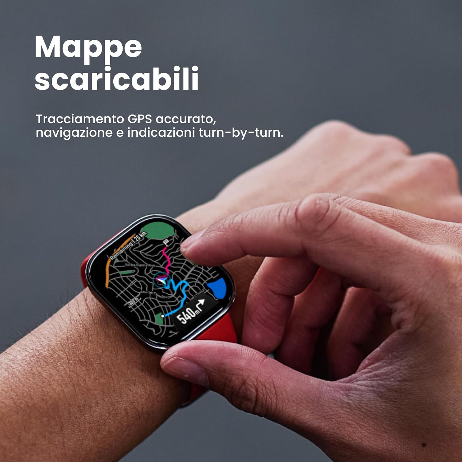 Amazfit BIP6CHARCOAL Smart Watch 1.97