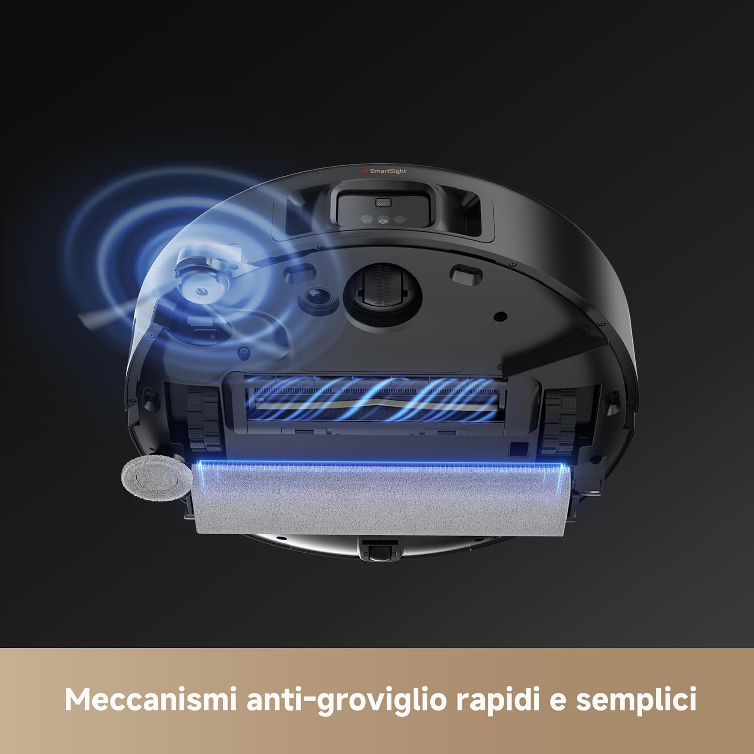 Mova Z50ULTRA Robot Lava/aspir.4.5/0.3lt C/base Svuotamento