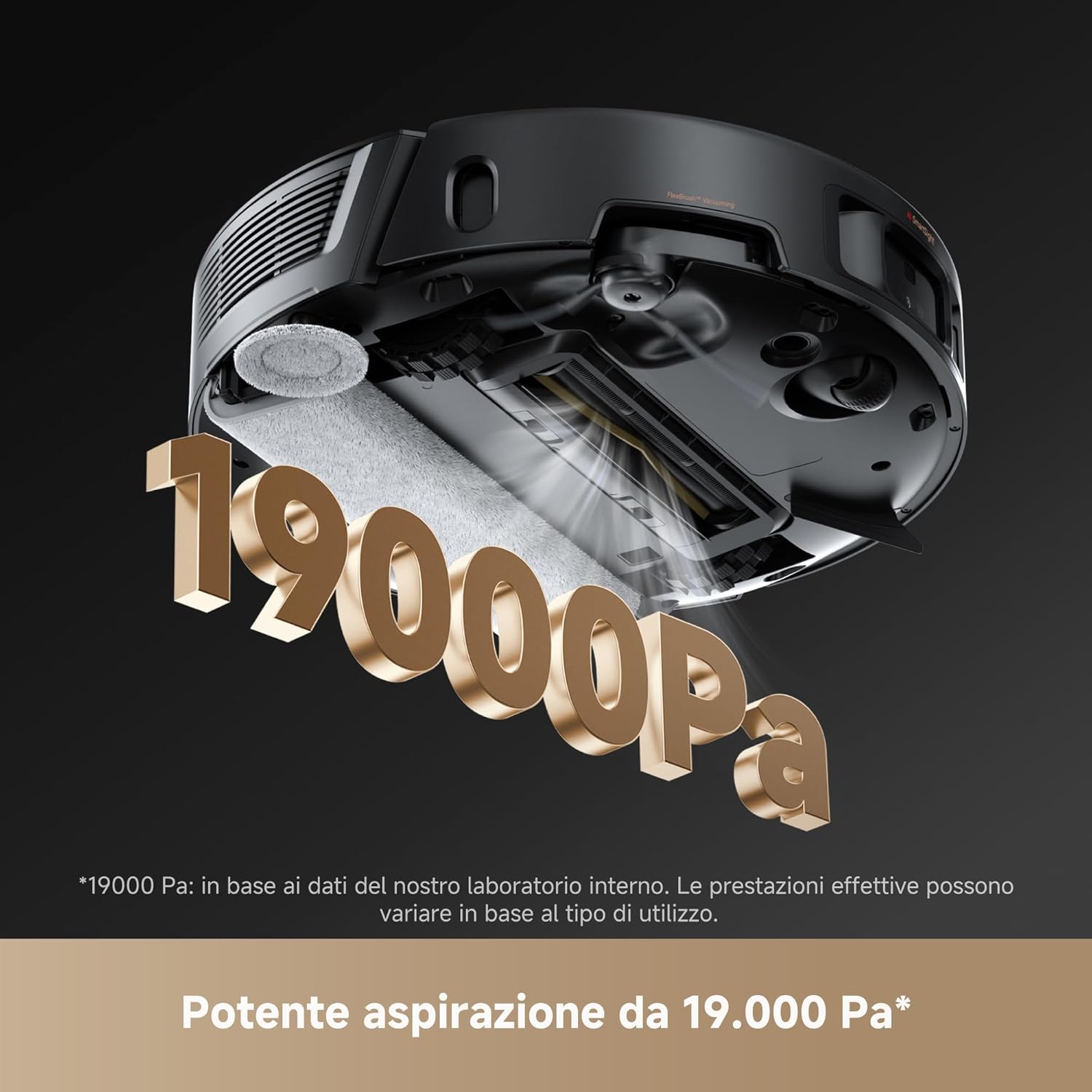 Mova Z50ULTRA Robot Lava/aspir.4.5/0.3lt C/base Svuotamento