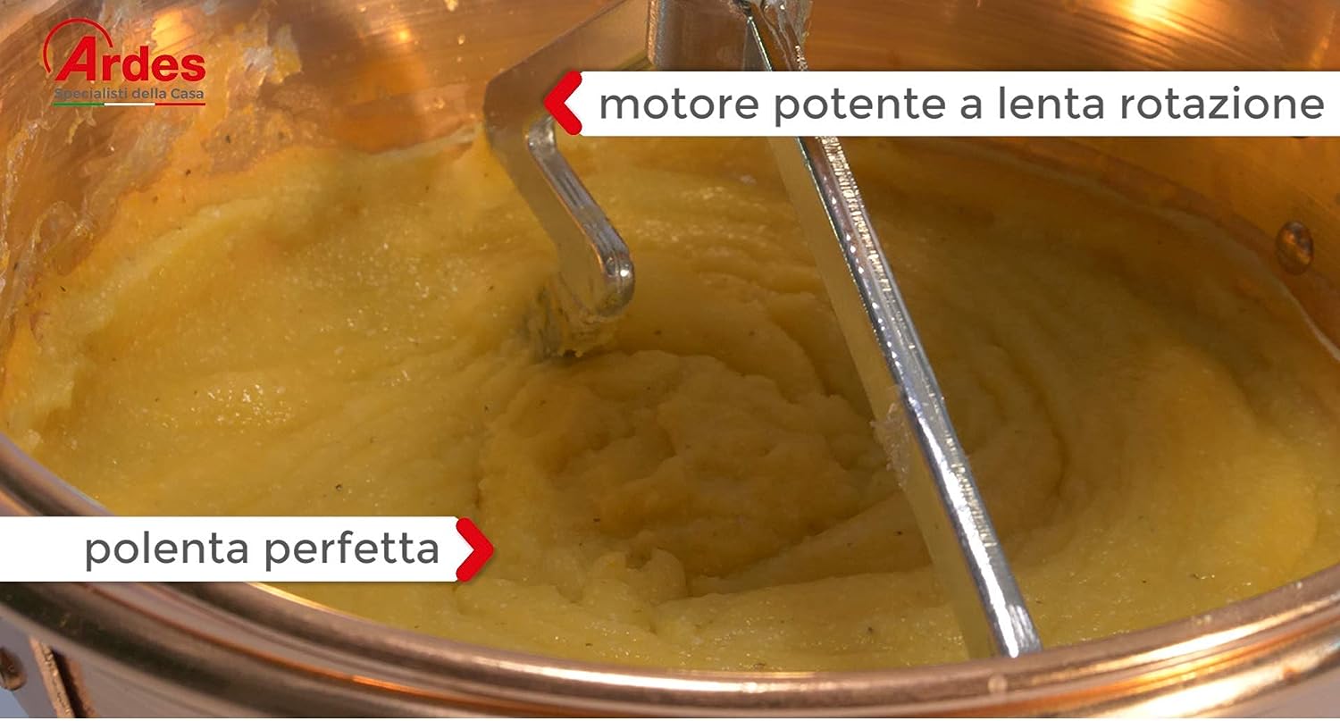 Ardes AR2480 Paiolo Rame X Polenta 8/12pers Motore Estraibil