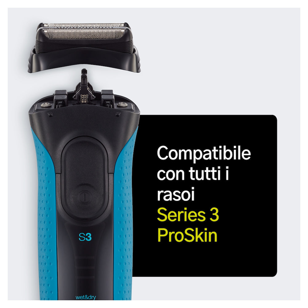 Braun COMBI32SSILVER Combi 32 S Silver Comp.rasoio 3080/3090