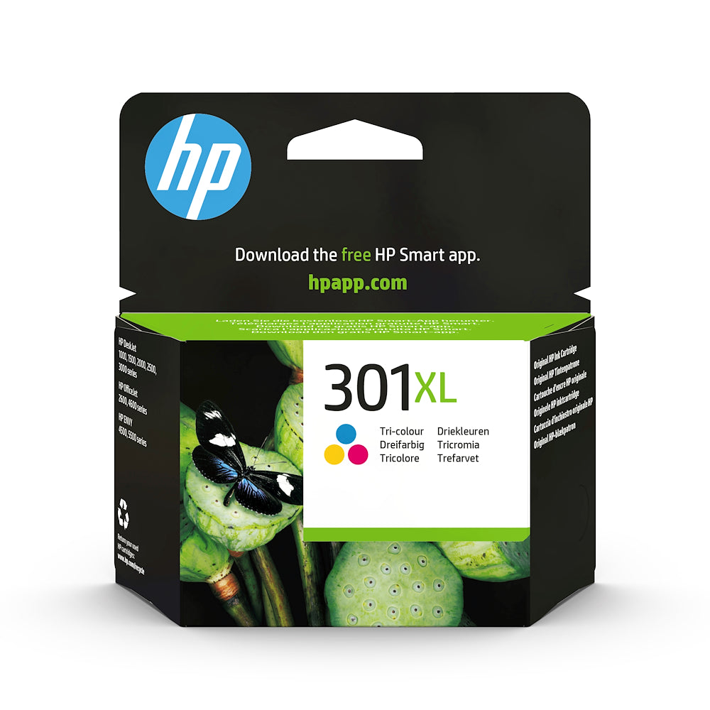 Hp CH564EEBL Cart.ink-jet Hp301xl Tricromia Blister