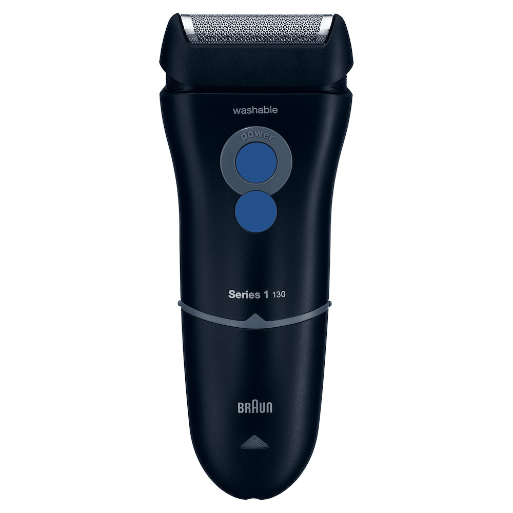 Braun 130S1SERIE1 Rasoio Rete 1testina Tagliabasette Nero