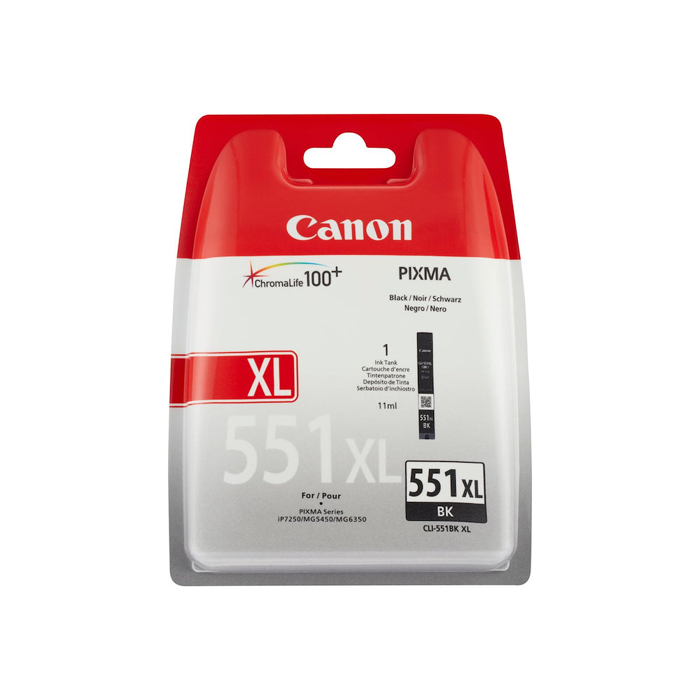 Canon 6443B004 Cart.ink-jet Nero Cli551bk Xl Blister