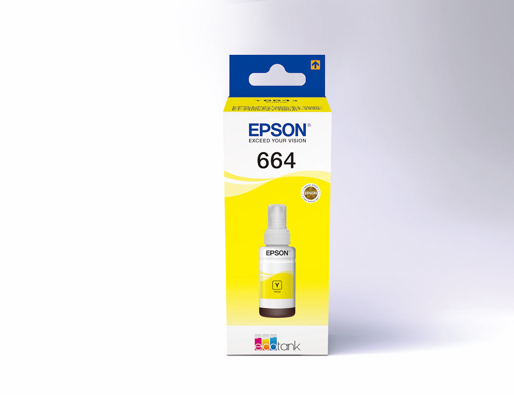 Epson C13T664440 Flacone Ink-jet Giallo 70ml X Ecotank T6644