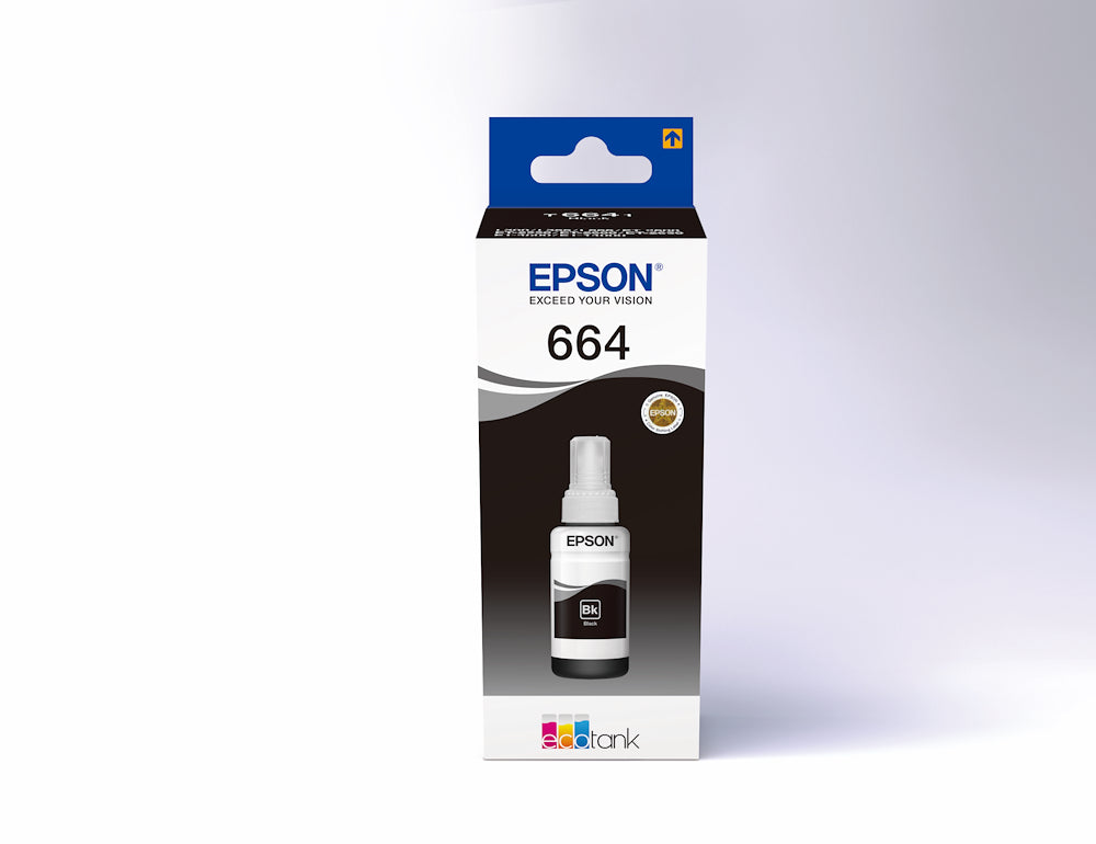 Epson C13T664140 Flacone Ink-jet Nero 70ml X Ecotank T6641