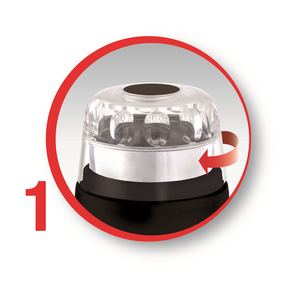 Moulinex AR110 Macinacaffe' 180w 50gr Metallo Nero