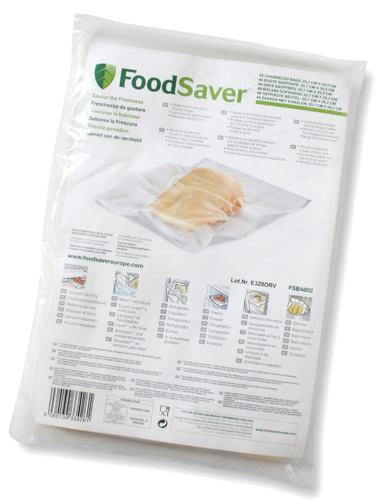 Foodsaver JC4802 Sacchetto X Macc. Sottovuoto 20x29cm 48pz Fsb4802