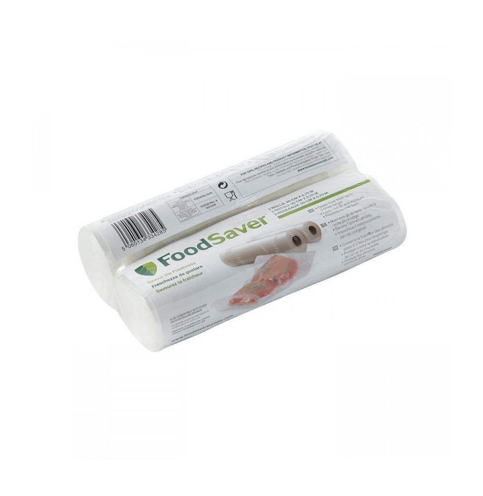 Foodsaver JC2002 Rotolo Per Macc.sottovuoto 20cm X 670cm 2pz Fsr200