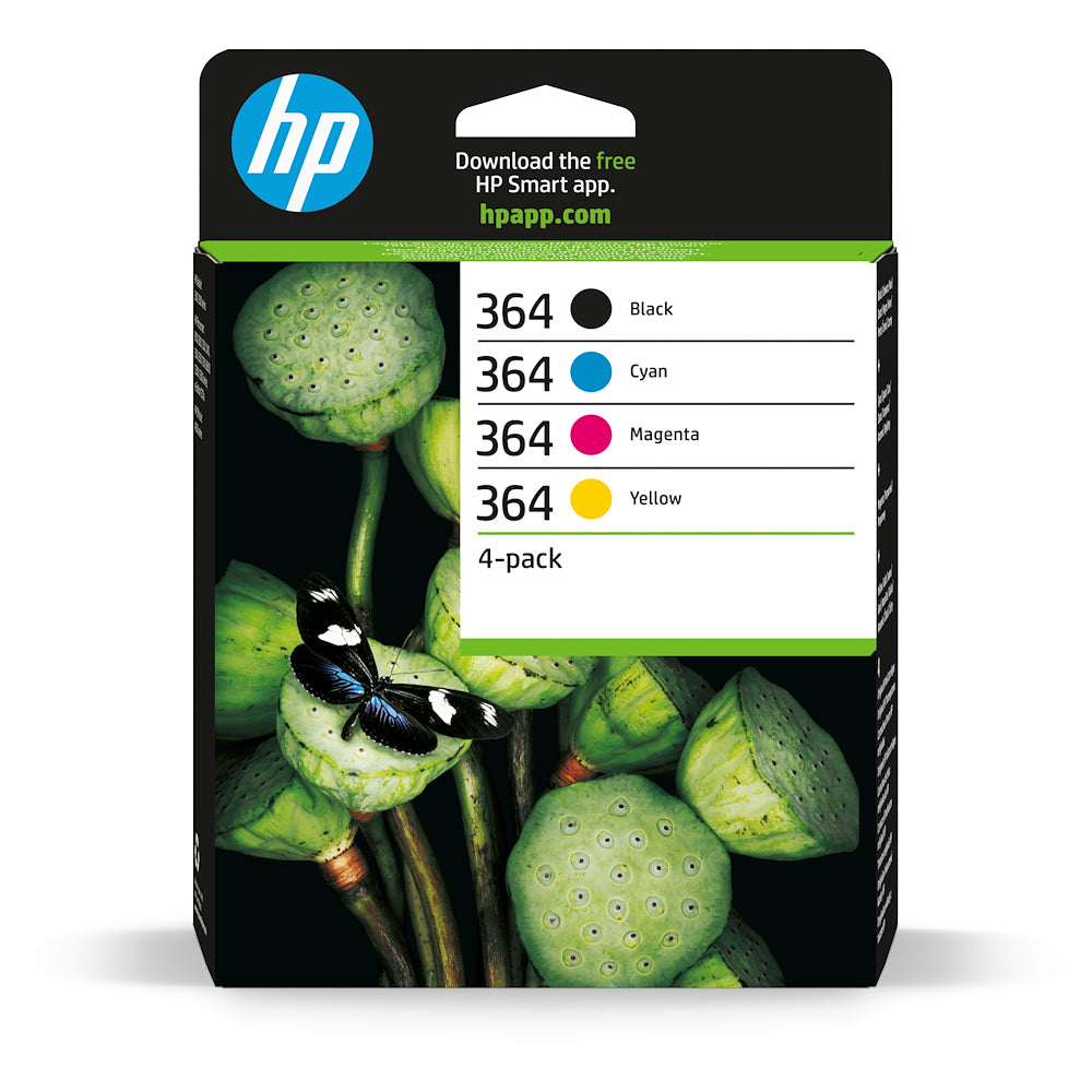 Hp N9J73AE Cart.ink-jet Ciano/mag./giallo/nero N.364combopack