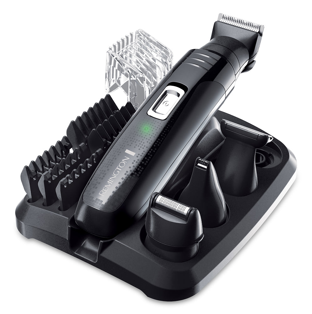 Remington PG6130 Reg.barba Ric/rete Aut.40min.2-20mm Lame Titanio