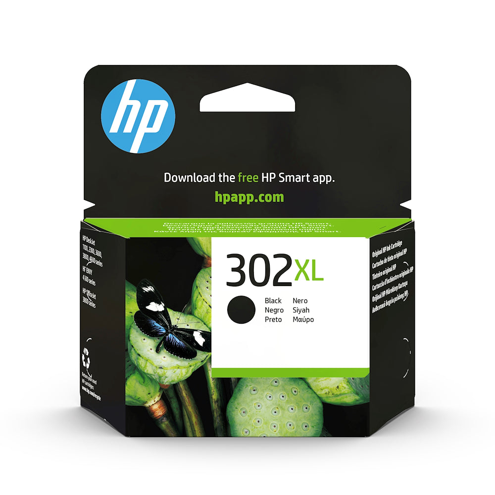 Hp F6U68AE Cart.ink-jet Hp 302xl Nero Blister X Officej. 3830