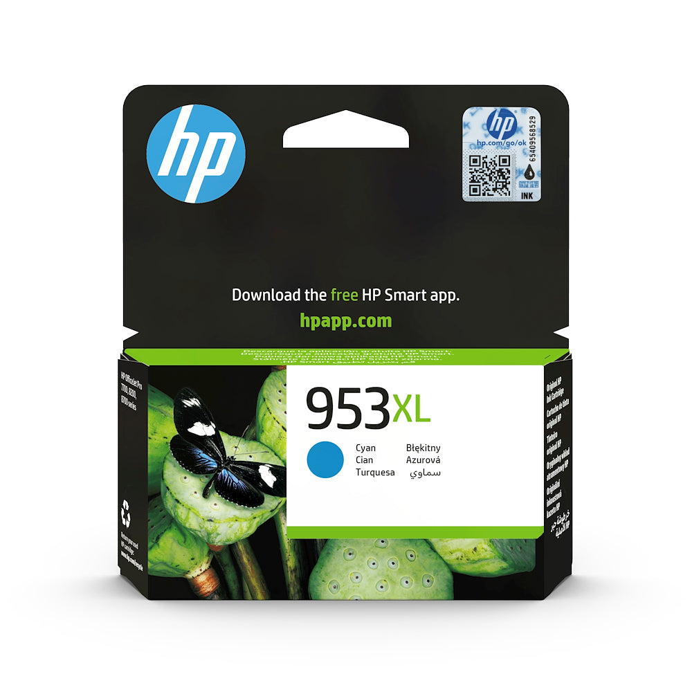 Hp F6U16AE Cart.ink-jet Hp 953xl Alta Capacita' Ciano
