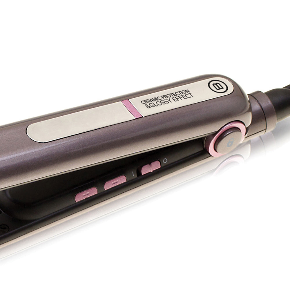 Imetec 11144 Piastra Capelli 54w Ceram.bellissima B9 300 Viola