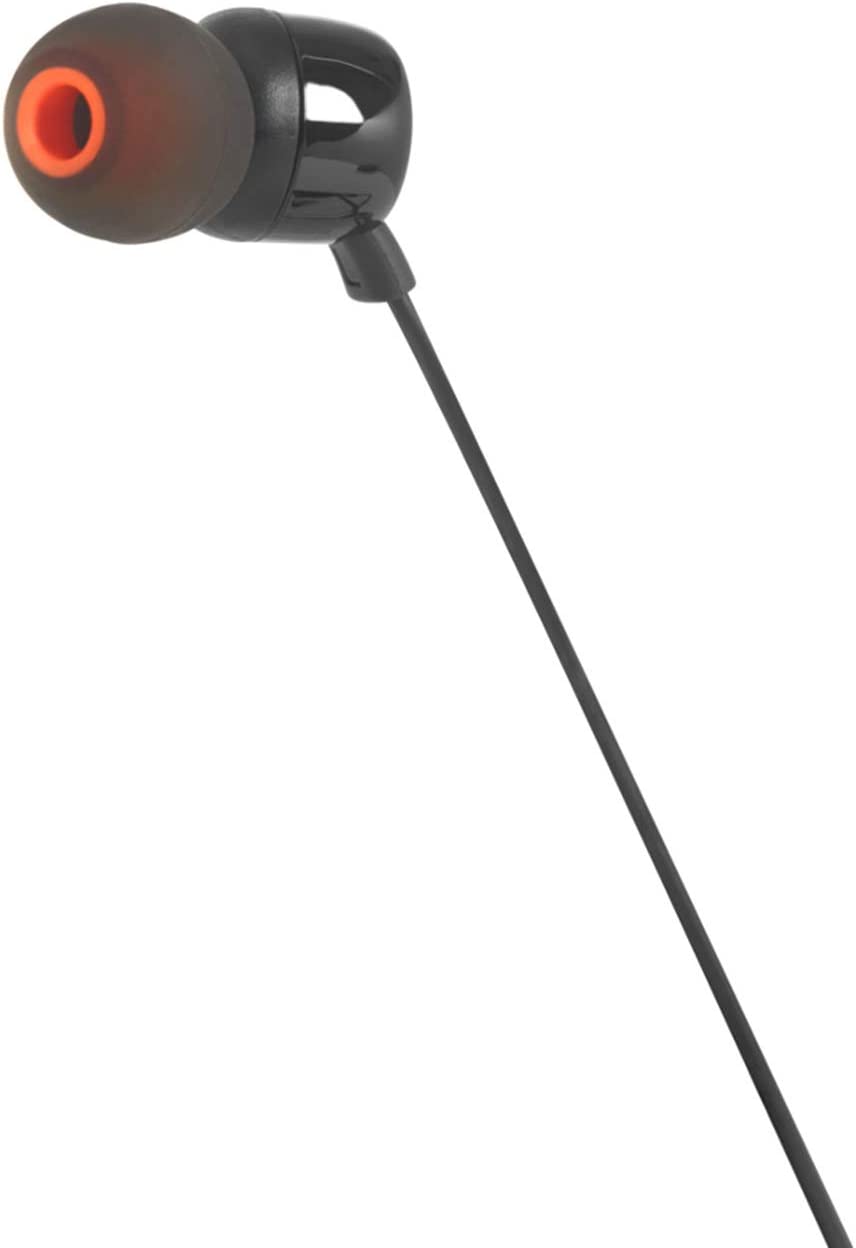 Jbl JBLT110BLK Cuffia Auric.in-ear 20-20000hz 3.5mm C/mic. Nero