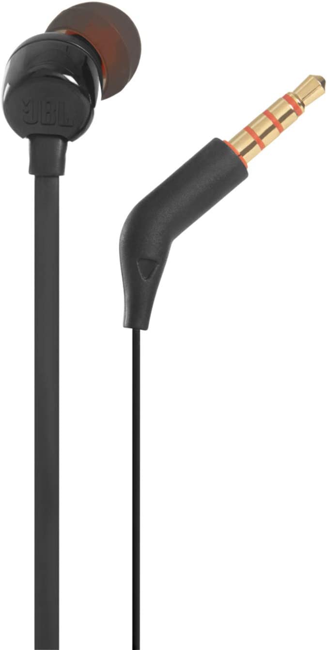 Jbl JBLT110BLK Cuffia Auric.in-ear 20-20000hz 3.5mm C/mic. Nero