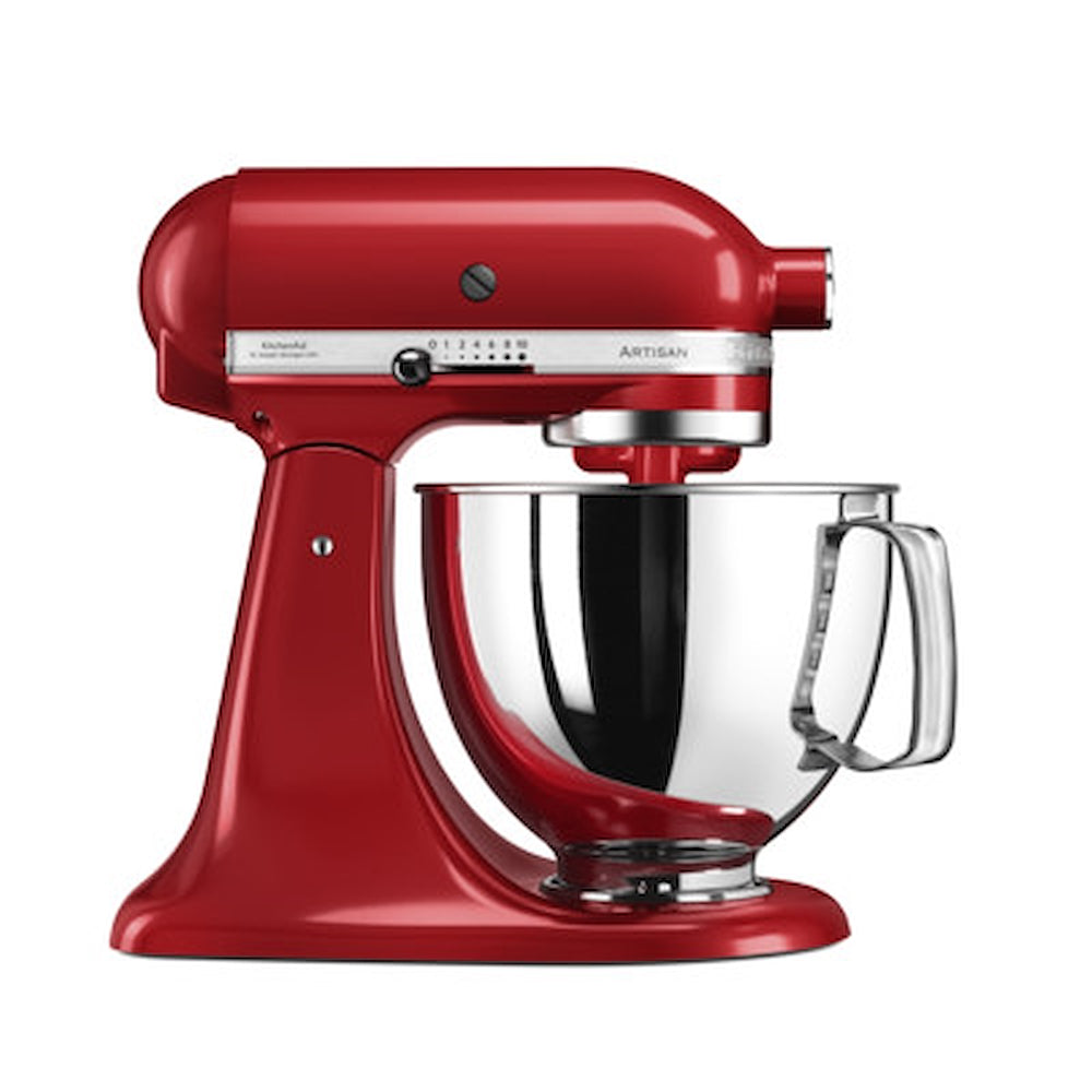 Kitchenaid 5KSM125EER Impastatore 300w 4.8lt 1ciot.3fruste Rosso Imper.