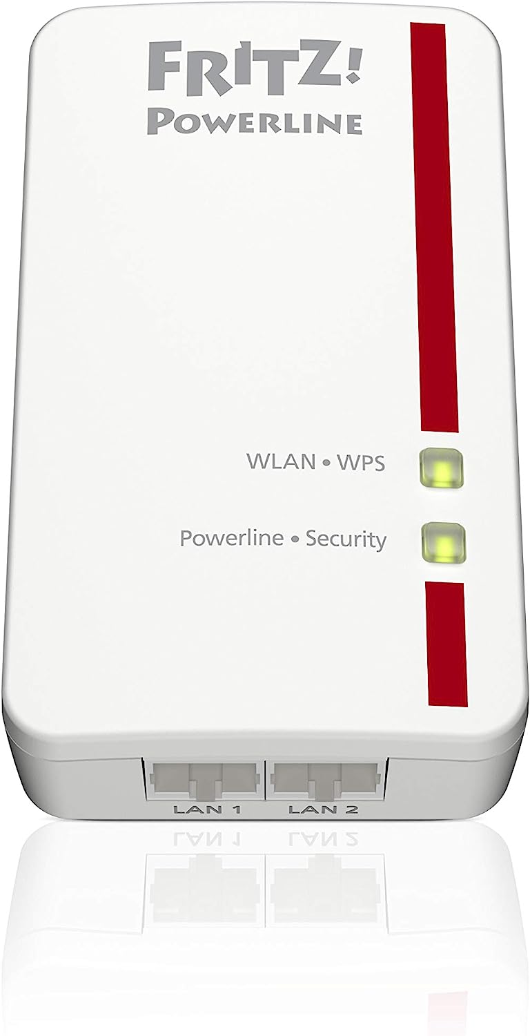 Fritz! 20002684 Fritz Powerline 540e Wlan Set Wi-fi 10/100 500mb