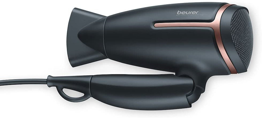 Beurer HC25 Phon 1600w Ionic 2vel. 2temp. Da Viaggio Nero