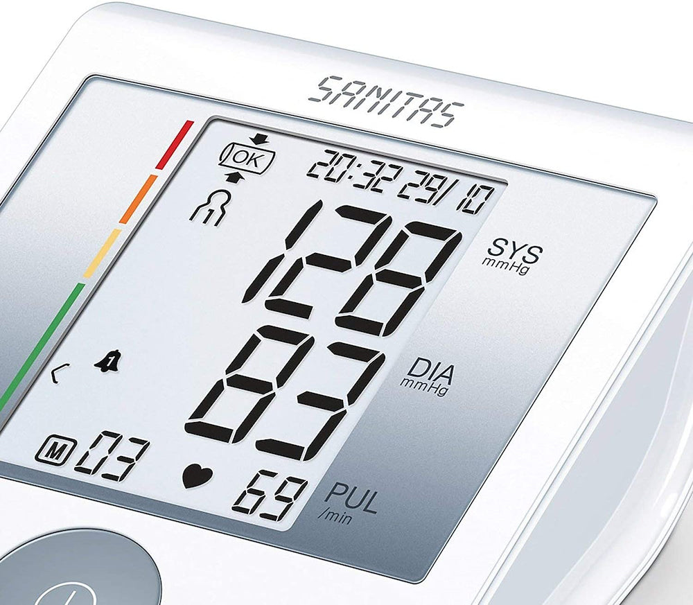 Beurer SBM22 Mis.pressione Autom. 120mem. Lcd Sanitas Bianco