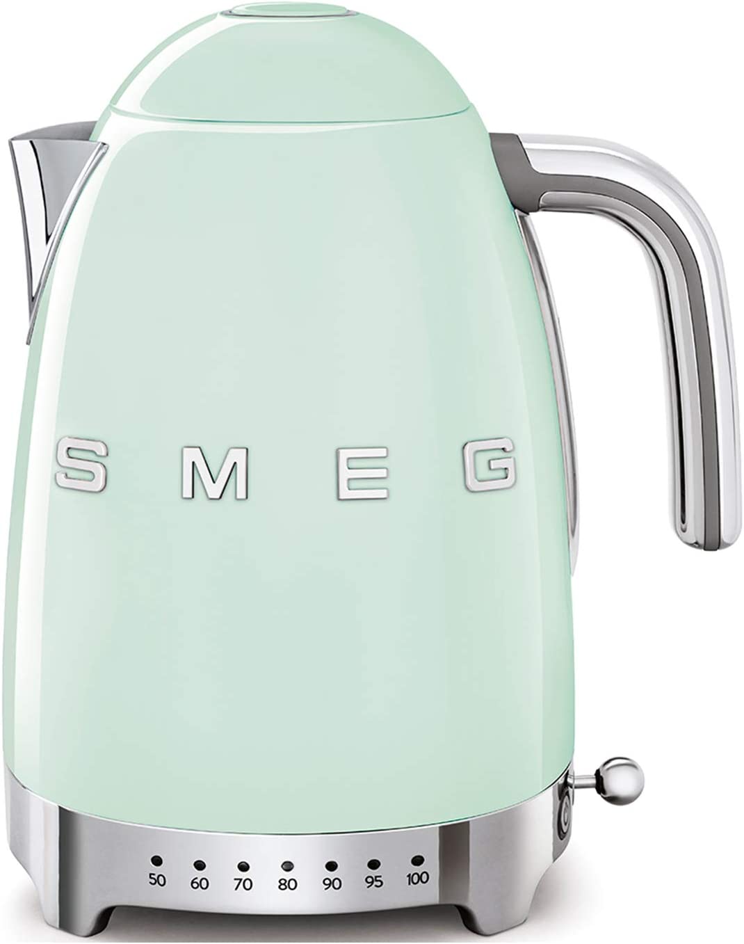 Smeg KLF04PGEU - Bollitore ELettrico, 2400W, 1.7 LT, Verde