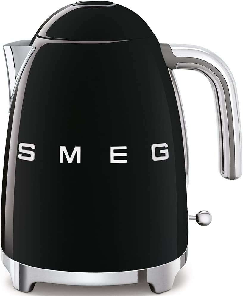 Smeg KLF03BLEU - Bollitore Elettrico, 2400W, 1.7 LT, Nero