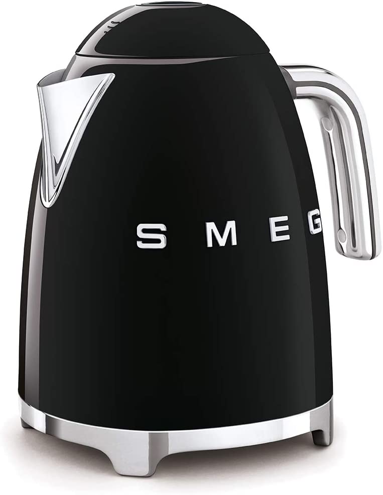 Smeg KLF03BLEU - Bollitore Elettrico, 2400W, 1.7 LT, Nero