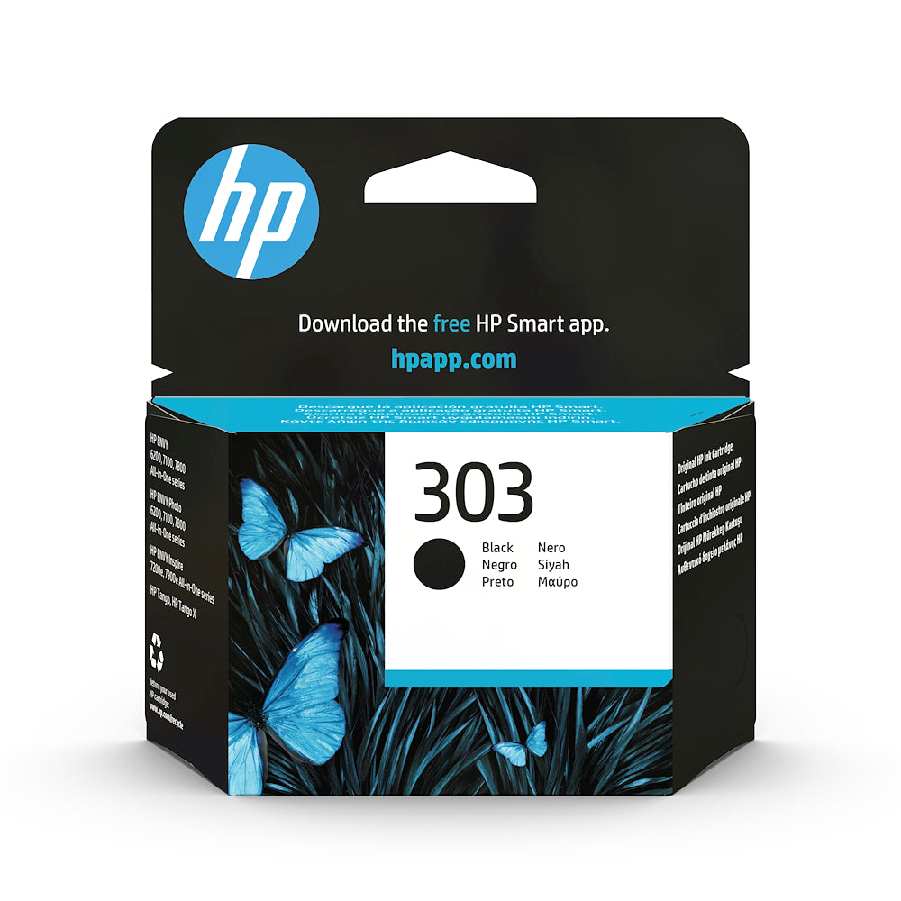 Hp T6N02AE Cart.ink-jet Hp 303 In Blister Nero