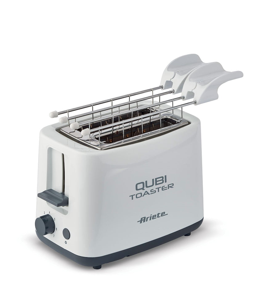 Ariete 157 Tostapane 760w 7prog. 2scomp. Qubi Bianco